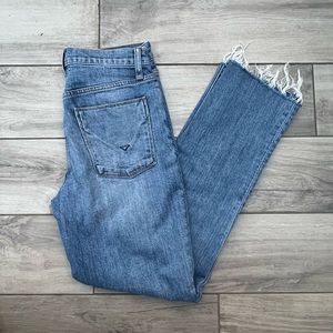 Hudson Straight Crop Jean Size 26